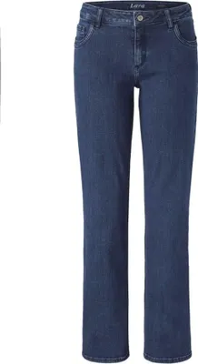 Produktbild von Paddock´s - Damen 5 Pocket Jeans, Lara (60541 7138 000), Farbe:dark stone (4401), Größe:W46, Länge:L34