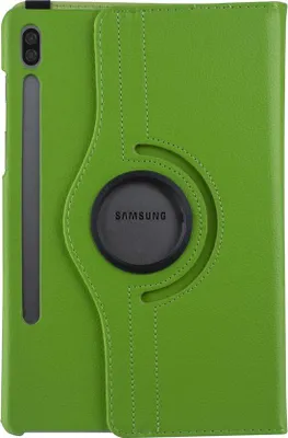 Produktbild von Samsung Tab S6 Groen Book Case Tablethoes - 360 graden draaibaar