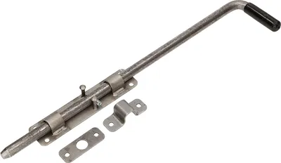 Obrázok produktu pre KOTARBAU® Garážová závora 420 mm sivá s gumovou rukoväťou