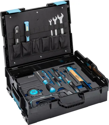 Produktbild von L-Boxx mit Sortiment 190L-136/83 (schwarz/blau, 83-teilig)