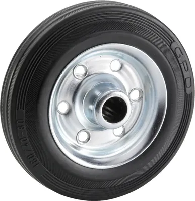 Produktbild von Dörner & Helmer Transportgeräterollen Rad 80 x 25 mm Traglast 50 kg