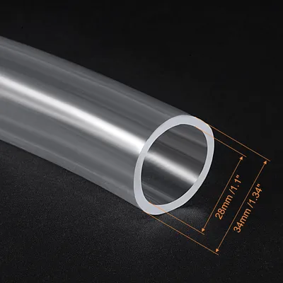Produktbild von PVC Schlauch 28mm ID x 34mm OD, 1 Meter Kondensatschlauch Wasserleitung Kunststoff fš¹r Garten, Aquarium, Wasserleitung