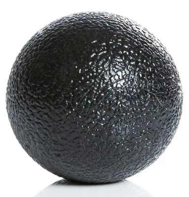 Produktbild von Gymstick Squeeze Massageball Schwarz 6 cm Schwarz 6 cm