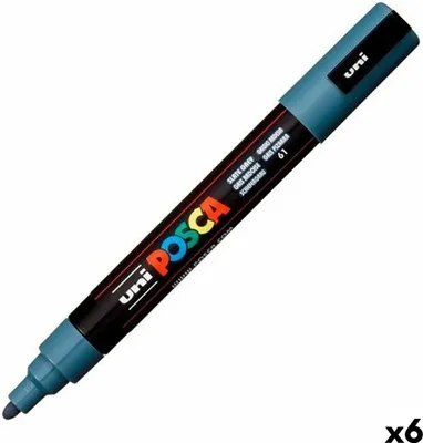 Produktbild von POSCA - POSCA PC5M M Mistengrij | 1 Stück | 6 Stück