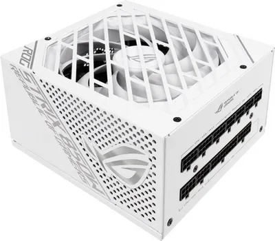 Zdjęcie produktu dla ASUS ROG -STRIX-850G-WHITE, 850 W, 100 - 240 V, Nadprądowe, Zabezpieczenie przeciążeniowe, Ochrona przez zbyt wysokim napięciem, Krótkie spięcie, 20+4 pin ATX, 61 cm, 810,860 mm
