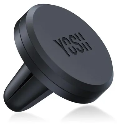 Obrázok produktu pre Držiak do auta na telefón, magnetický, čierny, ultra-kompaktný, s silným magnetom, univerzálny, vhodný pre iPhone, Samsung, Pixel