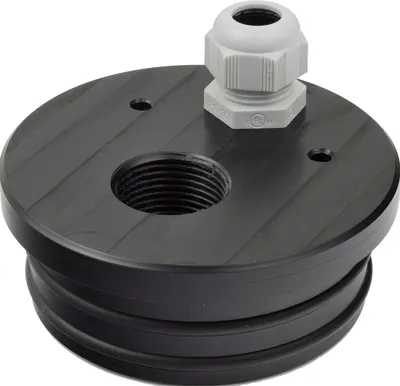 Produktbild von Agora-Tec® Brunnendeckel für 4 Zoll DN 100 Brunnenrohr mit 1 Zoll (30,3mm) IG Innengewinde