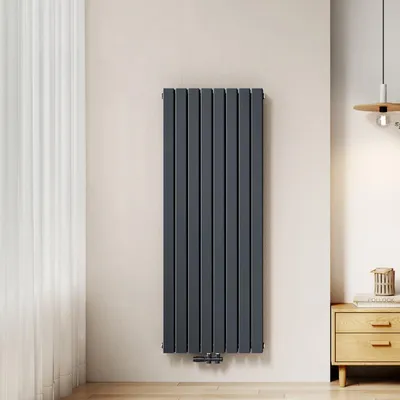 Immagine prodotto di Radiatore a pannello design, a due strati, colore antracite, dimensioni 160 x 61,6 cm, potenza 1933 W