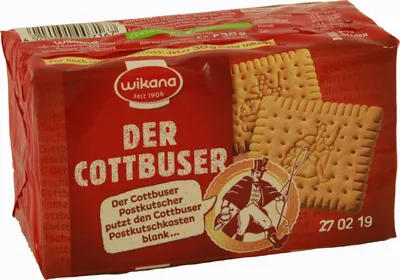 Produktbild von Der Cottbuser Butterkeks mit Honig (230 g)
