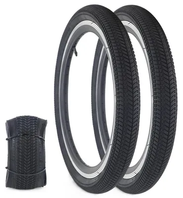 Produktbild von 20-Zoll-Fahrradreifen mit Innenmantel, 20 x 2,125, Set mit 2 Stück