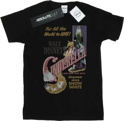 Immagine prodotto di Cenerentola - Maglietta da donna BI1565 (XXL) (Nero)