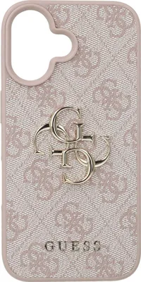 Produktbild von GUESS 3666339327644, Cover, Apple, Apple iPhone 16, 16 cm (6.3"), Pink