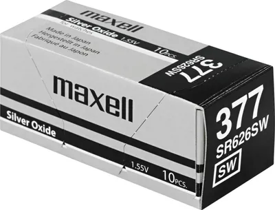 Produktbild von Baterie Avacom knoflíková Maxell 377 (SR66, SR626SW, LR626, AG4) Silver Oxide - nenabíjecí