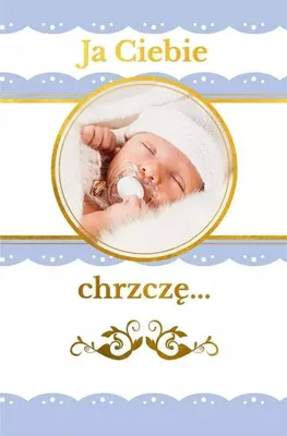 Obrázok produktu pre Ja Ciebie chrzczę. Pamiątka chrztu świętego