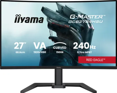 Produktbild von iiyama G-MASTER GCB2784HSU-B1 27" 240Hz Computerbildschirm 68,6 cm (27") 1920 x 1080 Pixel Schwarz