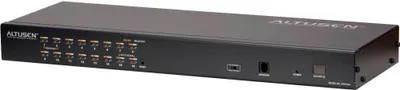 Zdjęcie produktu dla ATEN KH1516A-AX-G, 1920 x 1200 px, Przewodowa sieć LAN, WUXGA, 5,3 W, Czarny
