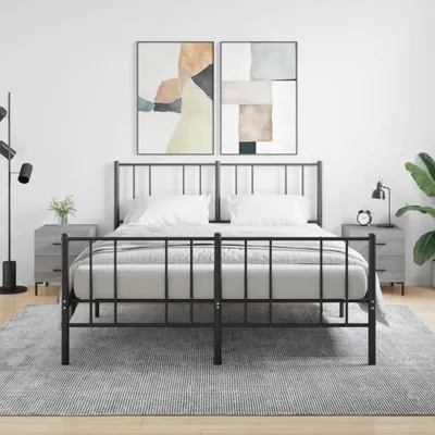 Obrázek produktu pro vidaXL Noční stolky 2 ks. Grey Sonoma 40x35x47,5 cm výrobek z odvozeného dřeva