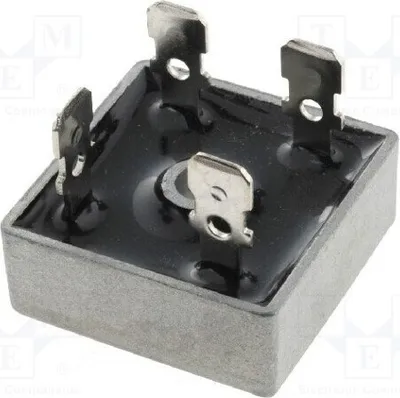 Produktbild von 1x Brückengleichrichter: einphasig Urmax: 400V If: 25A  Ifsm: 400A KBPC2504 Einpha