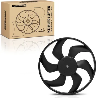 Immagine prodotto di Frankberg 1x radiatore motore a ventola singola senza telaio per radiatore Nissan Primastar Opel Vivaro Renault Trafic II