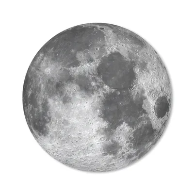 Produktbild von MuchoWow® Mauspad Mousepad Weltraum - Mond - Nacht 50x50 cm - Mousepads - Maus Mat - Pad - Mausunterlage - Vinyl