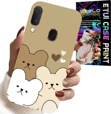 Obrázok produktu pre Puzdro Pre Samsung Galaxy A40 - Medvedík, Návrhy Medvedíkov Pre Najmenšie Deti