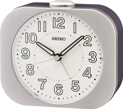 Image de Seiko QHE206S Réveil à quartz argenté