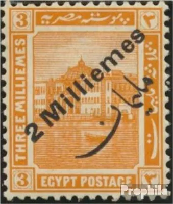 Produktbild von Briefmarken Ägypten 1915 Mi 54 (kompl.Ausg.) postfrisch Freimarke