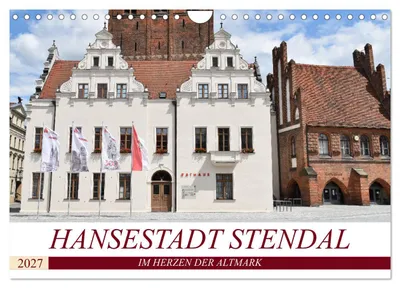 Produktbild von Hansestadt Stendal (Wandkalender 2027 DIN A4 quer), CALVENDO Monatskalender