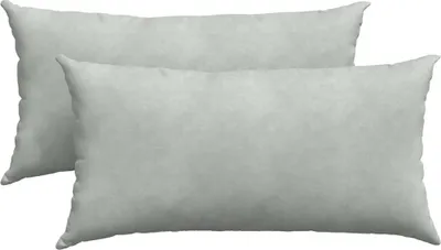 Produktbild von vidaXL Sofakissen 2 Stück Hellgrau 80 x 40 cm Cordstoff