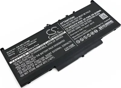 Produktbild von TECHTEK Laptop Akkus Kompatibel mit [Dell] Latitude 12 E7270, Latitude 12 E7470, Latitude 14 E7470, Latitude 14 E7470(N007L74701580CN), Latitude 14 E