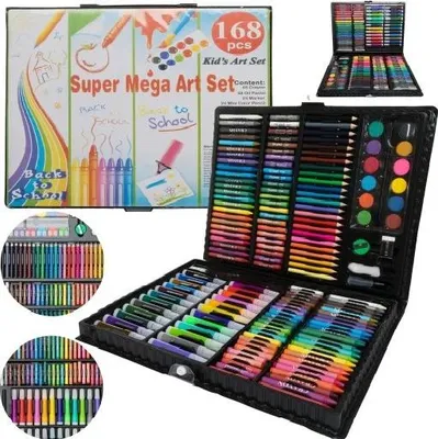 Immagine prodotto di Maaleo 9176 Set artistico Mega Art Set 168 pezzi nero