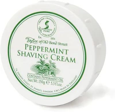 Image de Taylor of Old Bond Street Bol de crème à raser à la menthe poivrée 150 g