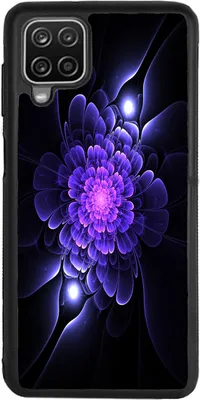 Produktbild von TPU Silikon Hülle für Samsung Galaxy A12 Handy Cover Case Schutzhülle Handyhülle Bumper MOTIV 41 Blumen