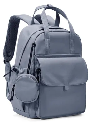 Produktbild von Schulrucksack Teenager Mädchen Jungen, Rucksack Schule Schultasche Blau Lila M