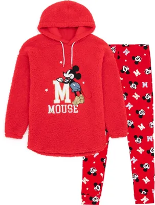 Obrázok produktu pre Mickey Mouse - dámske pyžamo NS6999 (S) (červená)