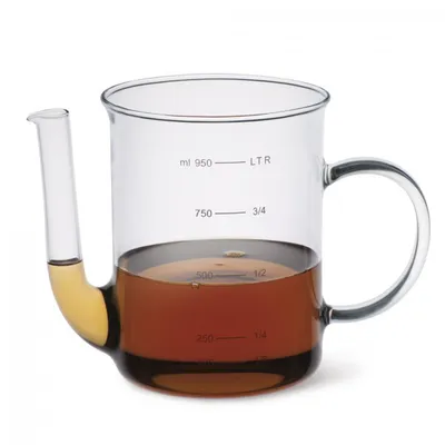 Produktbild von Simax Fetttrenner mit Henkel Borosilikatglas Fettabschöpfer 1.0l