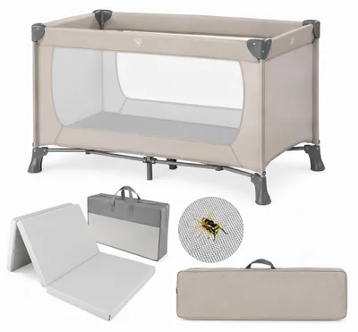 Image de InAndOutdoorMatch - Lit de voyage - Pliable - Avec ventilation, Image générée par une IA