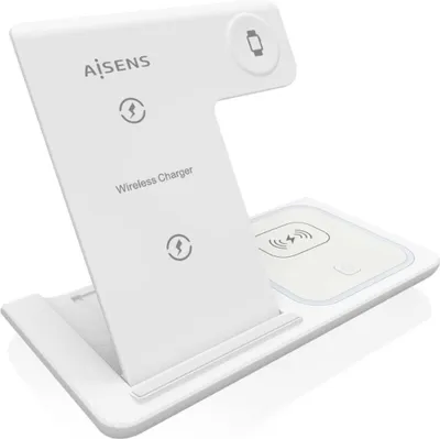 Produktbild von Aisens Wireless Charging Base ASCH-15W3WC044-W/ 15W