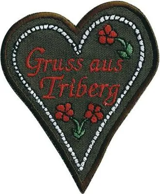 Produktbild von AUFNÄHER - Bayern Herz - 00330 - Gr. ca. 11 x 8  cm - Patches Stick Applikation