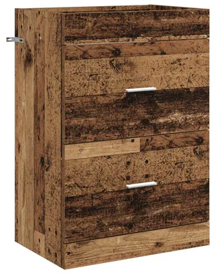 Obrázek produktu pro vidaXL Koupelnová skříňka z recyklovaného dřeva 56 x 37,5 x 81 cm Dřevotřísková deska