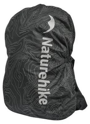 Produktbild von Regenschutzhülle für Trekkingrucksäcke Naturehike Reflective M CNK50PJ010 Schwarz