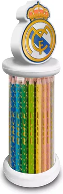 Produktbild von Real Madrid Emblem Buntstift-Set in 3D-Box 12 Stk