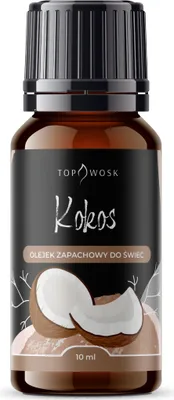 Produktbild von Duftöl 10 ml für Kerzen mit Kokosnuss, Milchschokolade, Vanille und gerösteter Haselnuss