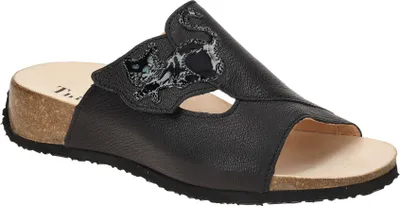 Produktbild von Think MIZZI Damenschuhe - bequeme Pantoletten schwarz Freizeit NEU