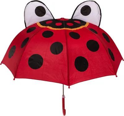 Produktbild von Kinderschirm mit Motiv: Marienkäfer, Kinderschirme Regenschirme Schirm Schirme Tier Tiere Glückskäfer