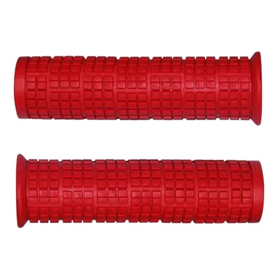 Produktbild von lenkergriffe fahrrad rot 22 mm 110 mm griffe gummi grip griffgummis paar