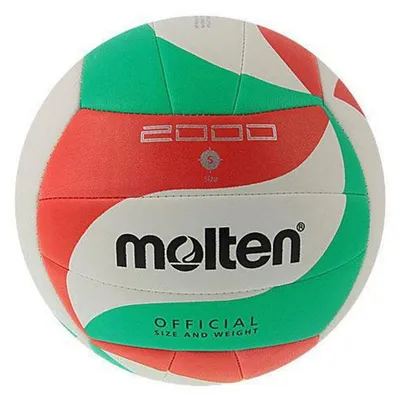 Immagine prodotto di Molten - Logo pallavolo PP165 (5) (bianco/rosso/verde)
