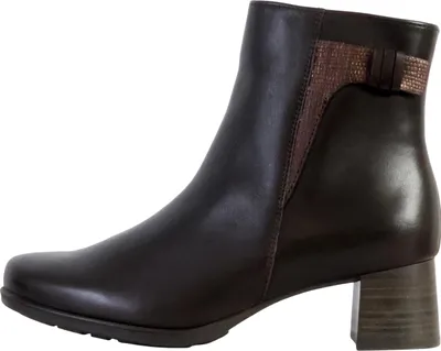 Image de Bottines en cuir Foulard