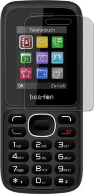 Produktbild von 2x Panzerfolie für Beafon C40 Antishock Schutzfolie Panzerfolie 7H