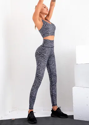 Obrázek produktu pro Sportovní sada se vzorem, černobílá S